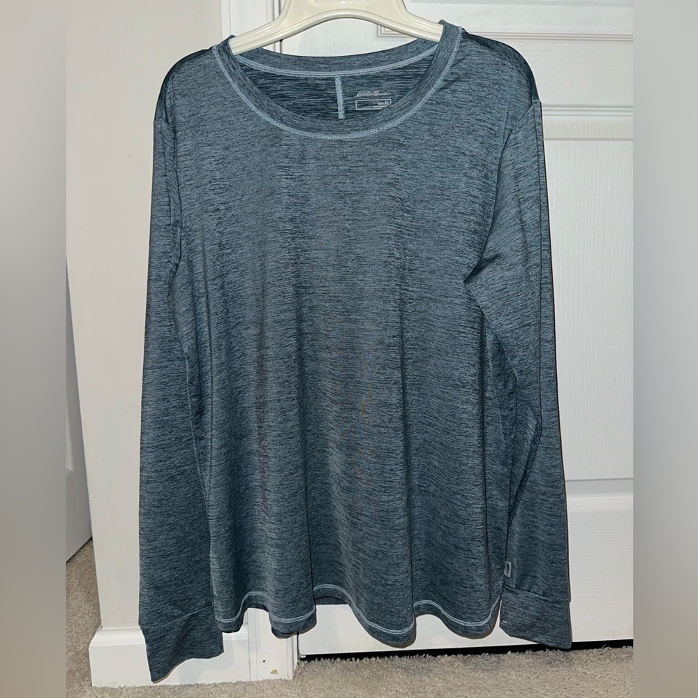 Eddie Bauer Blue Long Sleeve